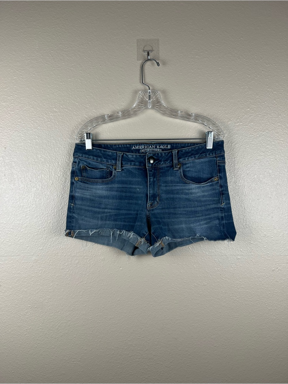 American Eagle Size 12 Shortie Denim Cutoff Shorts
